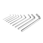 Long Arm Hex Key Set 9 Pcs  Size (1.5-10Mm) - Image 3