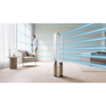 Air Purifier With Fan White/Gold - Image 5