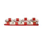 Ceramic Ramekin Bowls 4-Piece Set  9cm