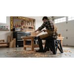Portable Large Folding Chair - Black - Image 2