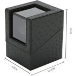 Wooden Single Watch Winder PU Leather - Image 4