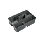 Multi-Compartment Plastic Tool Basket with Handle