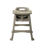 Adjustable Baby High Chair with Feeding Tray - Image 3