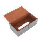 PU Leather Tissue Box - Solid Finish - Image 3
