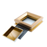Modern Indoor Trash Bin with Removable Ashtray Lid - Image 5