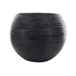 Textured Round Flower Pot (PP Plastic) - Image 2