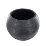 Textured Round Flower Pot (PP Plastic)