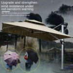 Outdoor Patio Umbrella - Cantilever Design A /
B - Image 2