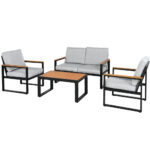 Elegant Outdoor Lounge Sofa Set