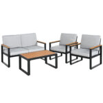 Elegant Outdoor Lounge Sofa Set - Image 2