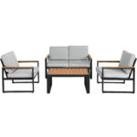 Elegant Outdoor Lounge Sofa Set - Image 3