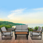Elegant Outdoor Lounge Sofa Set - Image 4