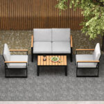 Elegant Outdoor Lounge Sofa Set - Image 6