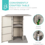 Outdoor Bar Dining Set - 4 Seater - Image 2