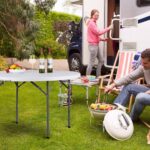 Round Folding Table - PP Top with Iron Frame 4ft - Image 5