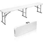 Rectangular Folding Table - PP Top with Iron Frame 6 Feet