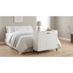 2-Door Classic MDF Storage Cabinet with Arched Design - Image 5