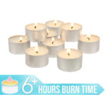 Tealight Candles Pack of 50 - Paraffin Wax - Image 2