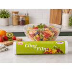 400m PE Cling Film Food Wrap Roll - Image 2