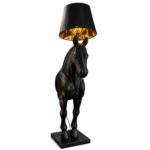 Horse Floor Lamp - Fiberglass Decorative Lighting
