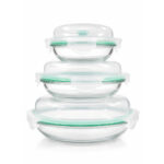 3-Piece Smart Lock Food Storage Container Set