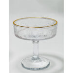 Dessert Glass With Golden Line 6 Pcs Set - Image 2