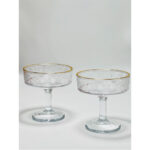 Dessert Glass With Golden Line 6 Pcs Set - Image 3