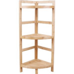 Bamboo Corner Storage Rack - 3 Tier - Image 2