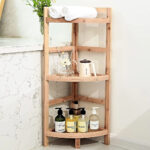 Bamboo Corner Storage Rack - 3 Tier - Image 3
