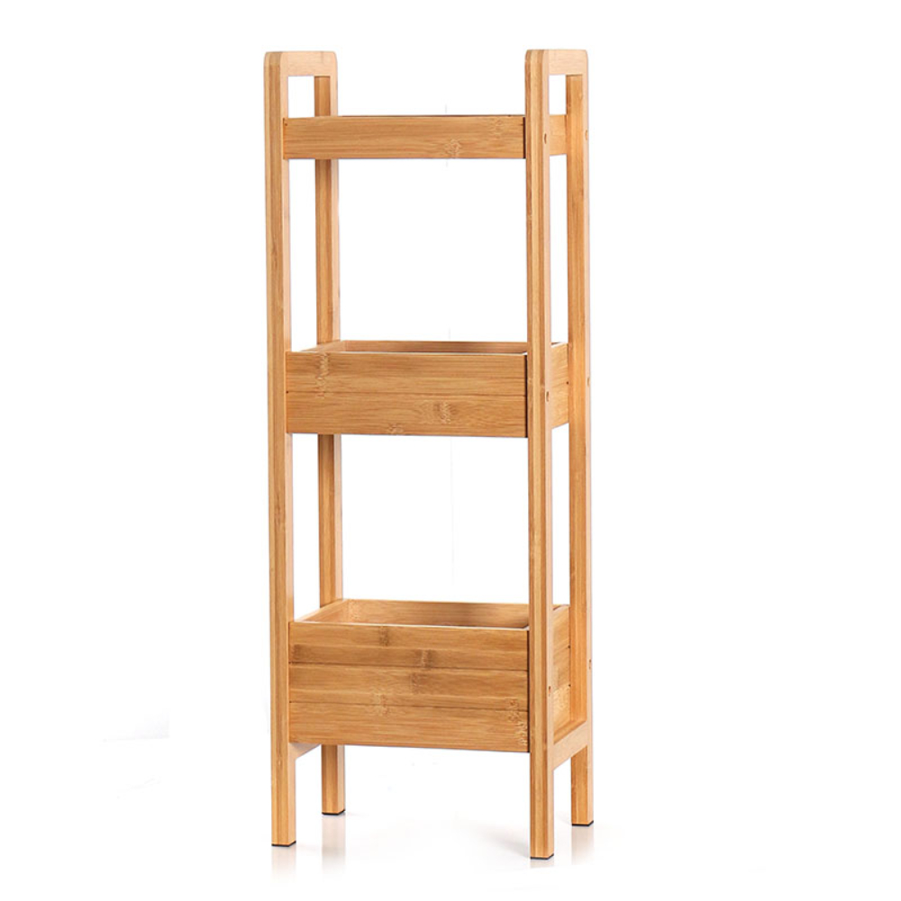 OSM-2228-1 3-Tier Bamboo Storage Rack Shelf - Image 1