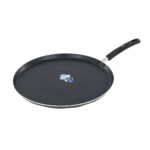 36 cm Frying Pan - Stainless Steel with Silicone Handle