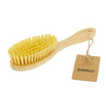 Natural Bamboo Oval Scrub Brush