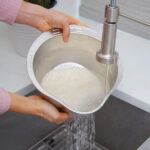 Stainless Steel Multi-Function Vegetable Washing and Draining Basket - Image 3