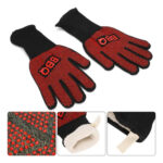 Heat-Resistant Flame-Proof BBQ Gloves (Anti-Slip Grip)