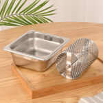 Stainless Steel Butter Spreader with Roller And Drip Tray - Image 3