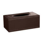 Premium PU Leather Tissue Box Holde
