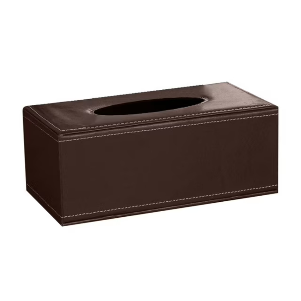 OSM-2362-1 Premium PU Leather Tissue Box Holde - Image 1