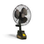 Rechargeable Rotating Table Fan Plastic