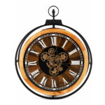 Vintage Metal Wall Clock