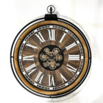 Vintage Metal Wall Clock