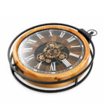 Vintage Metal Wall Clock - Image 2