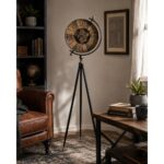 Minimalist Iron Stand Floor Clock - Image 2
