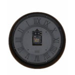 Wall Clock With Roman Numbers And Gears Black - Image 3