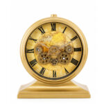 Creative Gear Art Table clock Gold