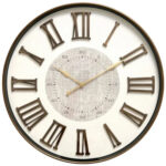 Vintage Roman Numeral Wall Clock