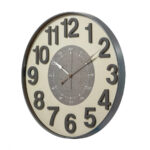 Wall Clock With Seconds Dial Black - Image 2
