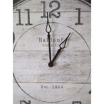 Wall Clock Vintage Wood Print - Image 5