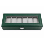 Wodden Watch Box With 10 Slots PU Leather