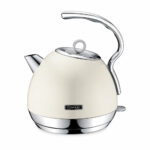 Electric Stainless Steel Kettle White