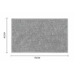 Chenille Bath Mat - 45x70 cm (Polyester) - Image 3